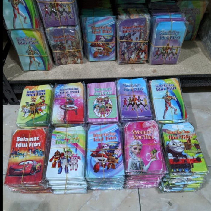

Menyurat-Surat- Amplop Lebaran / Angpau Idul Fitri / Angpau Karakter Murah - Acak Karakter -Surat-