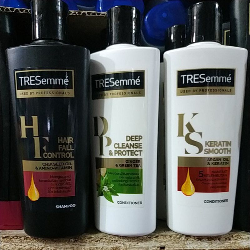 Shampoo Tresemme Keratin Smooth Deep Cleanse Protect Hair Fall Conditioner