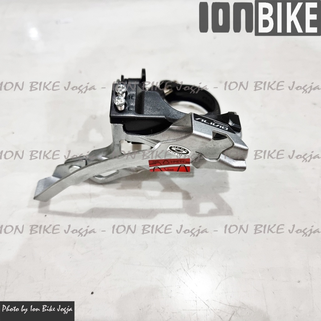 FD Shimano Alivio M430 3 Speed Triple Tarikan Atas Bawah Sepeda Murah - FD Alivio M 430 TSDP MTB Sep