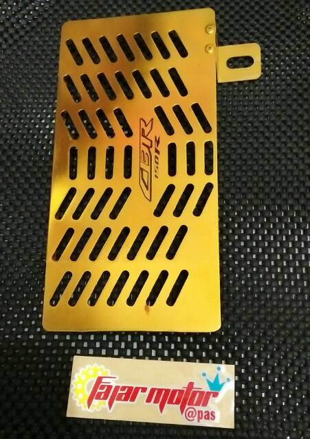 COVER TUTUP RADIATOR PNP CB150R CNC RED GOLD