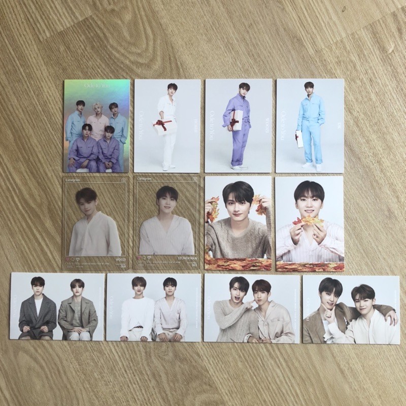 SEVENTEEN TRADING CARD ODE TO YOU JAPAN OFFICIAL (TC OTY HOSHI WOOZI DK SEUNGKWAN VERNON SCOUPS JOSH