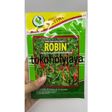 Benih cabe ROBIN 5 gram cabai rawit hijau hibrida dari benih pertiwi
