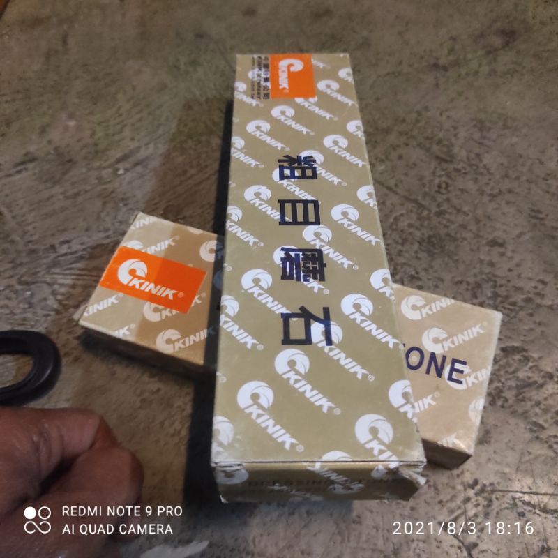 batu asah kinik 200 x 50 x 25 dressing setonebatu asah poles kinik