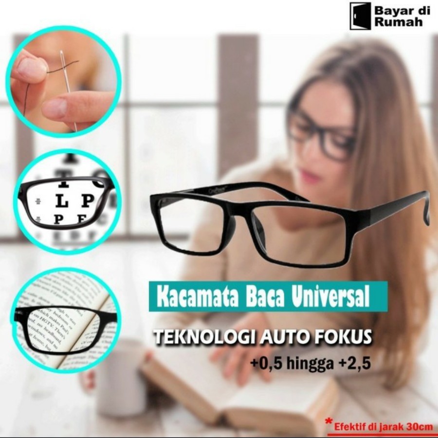 Kacamata optik Lensa otomatis V1 kacamata baca