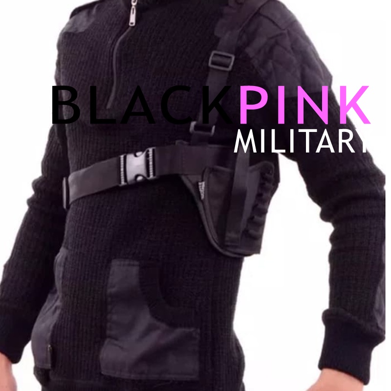 BLACKPINK              holster terbaik air soft gun utk dada dan pinggang