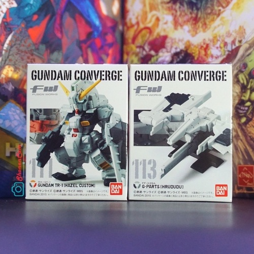 Gundam Converge : Gundam TR-1 [Hazel Custom] + G-Parts [Hrududu]