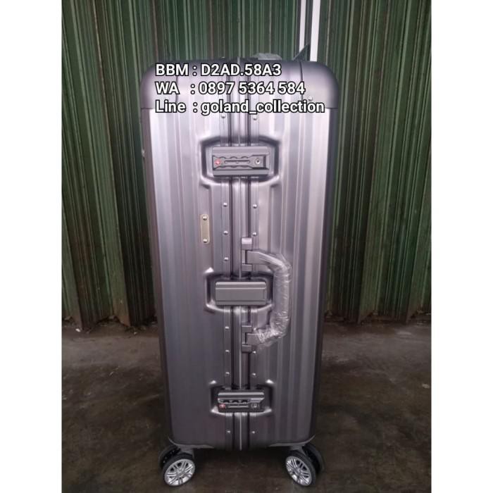 PROMO Koper Full Alumunium Napoleon Original TSA Lock size bagasi 24 inch |Koper