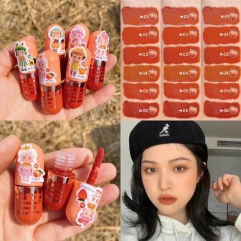 (cyber) COD TERMURAH [Per satuan] KISS BEAUTY LIPCREAM LIPMATTE KISS ME BIANCA