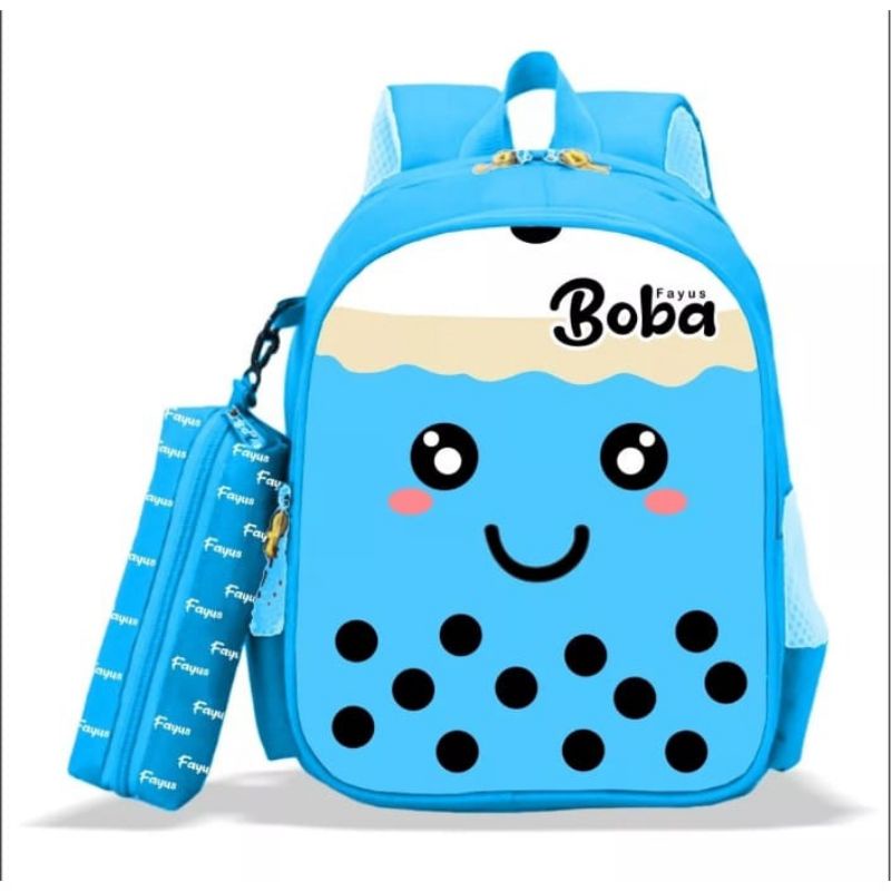 NEW Backpak Boba Tas Anak Fashion Mewah/Tas Kado Untuk anak laki laki dan perempuan/Tas Terlaris