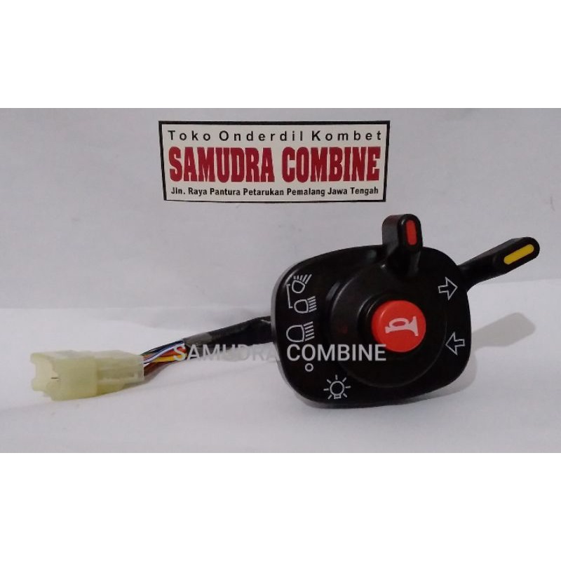 Saklar lampu, Switch combination DC70 kubota original for combine harvester / mesin panen padi / kombet