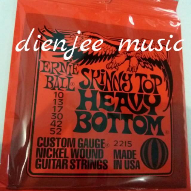 Senar gitar ernieball 2215 (10 - 52 )