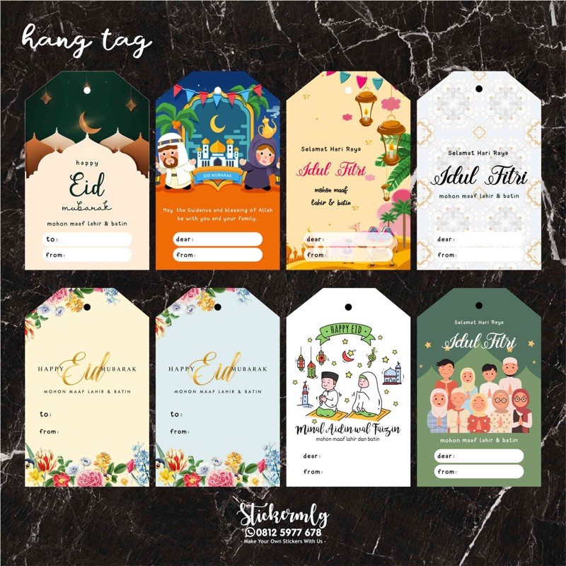 

HANG TAG HANGTAG LEBARAN IDUL FITRI RAMADHAN EID 01