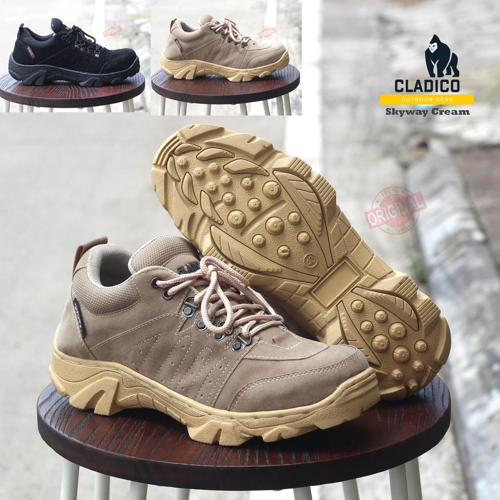  Sepatu  Safety Pria  Boots  Pendek  Cladico Skyway Ujung Besi 