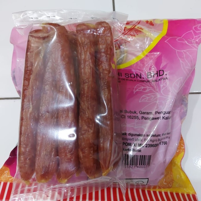 

Lap chiong Malaysia isi 10pc/Bgks (Non Halal)