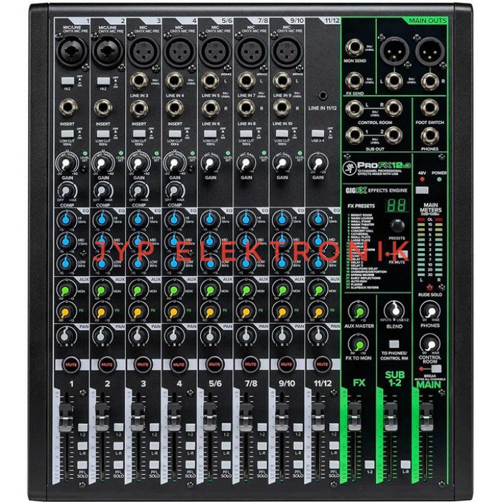 MIXER AUDIO MACKIE PRO FX12 V3 / PRO FX 12V3 / PRO FX 12 V3 ORIGINAL