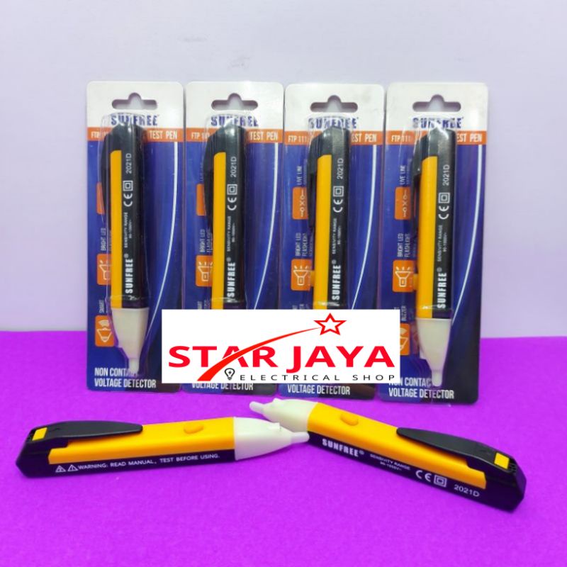 Test Pen Bunyi/Volt Tespen Sunfree FTP 111 (Belum Termasuk Baterai)