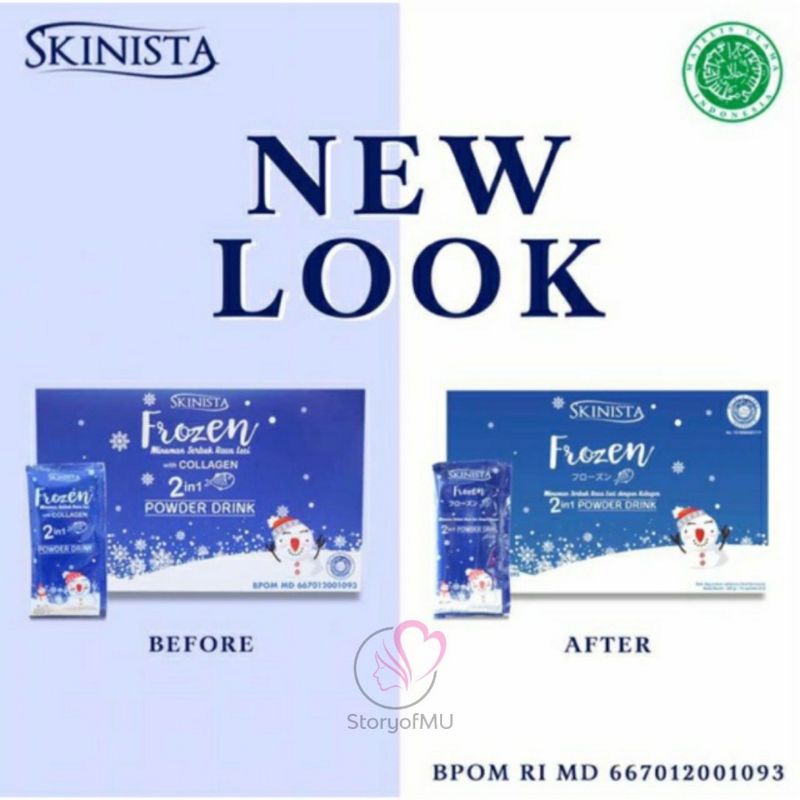 SKINISTA Frozen collagen 2in1 powder