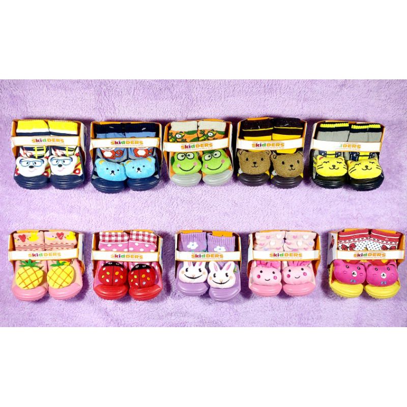 Skidders Prewalker Shoes /Sepatu Bayi Alas Karet Boneka
