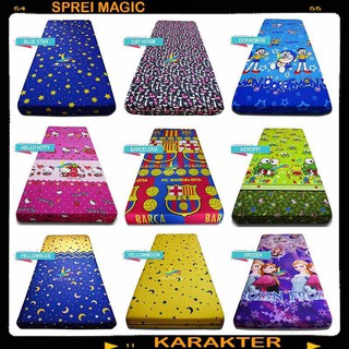 Sprei Resleting 90x200 90x200x15 90 x 200 Seprei Sarung Kasur Busa