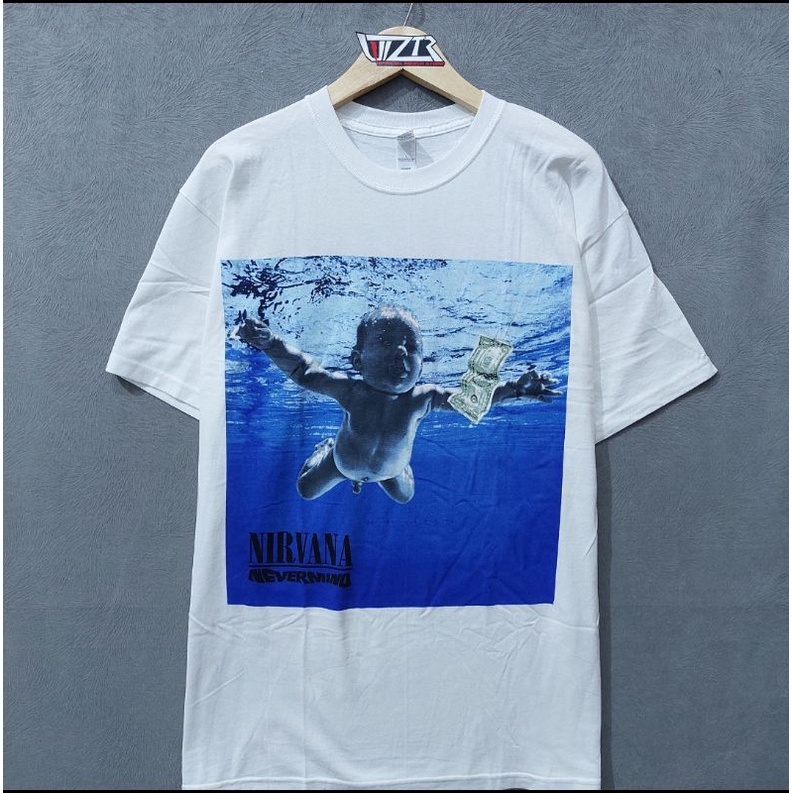 T Shirt Band Official NIRVANA - NEVERMIND Original