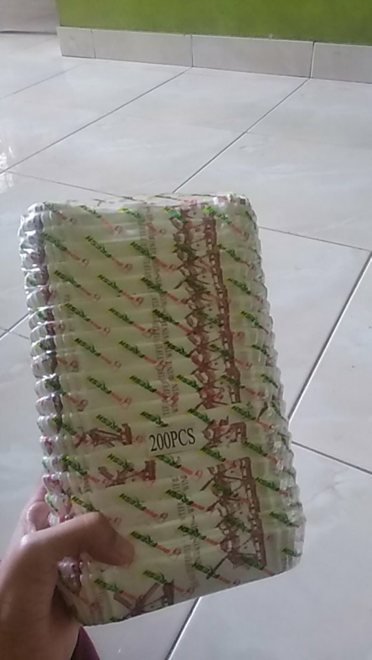 Cup Cake Pet Cc Polygonal / Bolu / Cake Cases Isi 200 Pcs