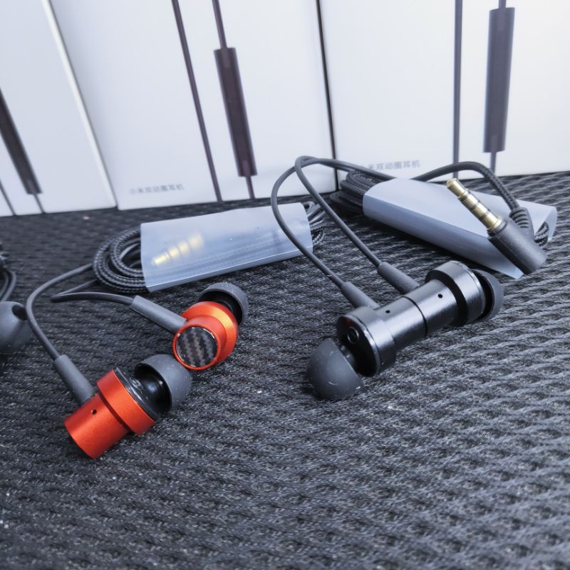 Headset Xiaomi Original Dual Dynamic Jack 3.5mm
