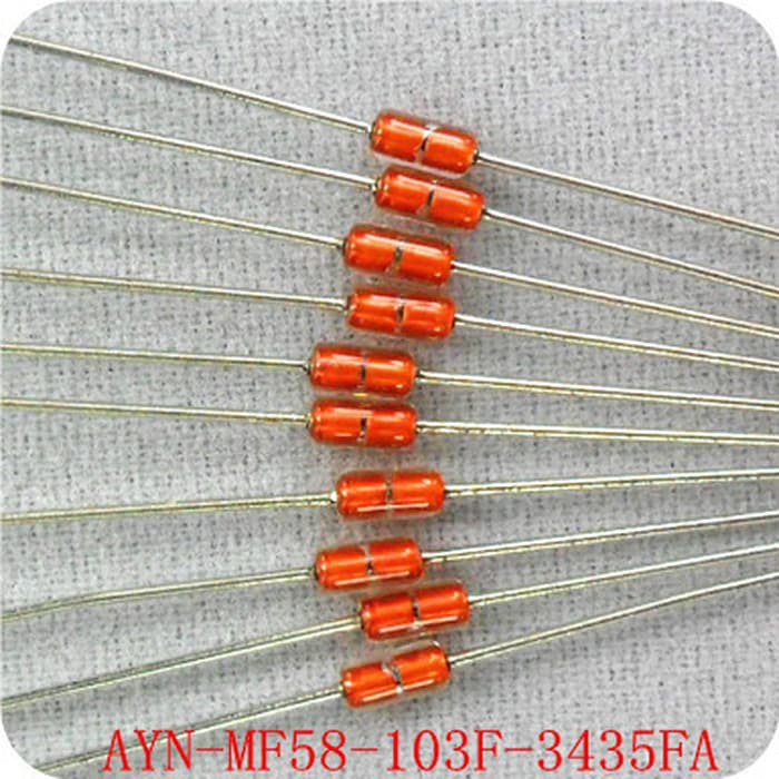 Thermistor Temperature Sensor NTC MF58 3950 B 10K ohm 5%
