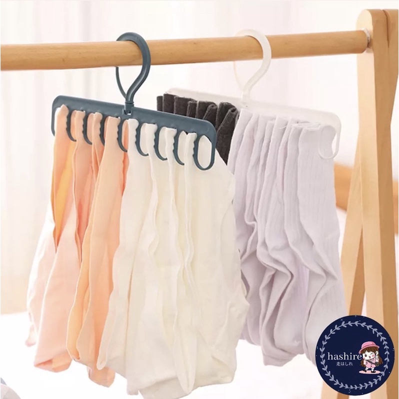 Magic Hanger Gantungan Baju 9 Lubang Penghemat Tempat Hanger Baju Sebaguna