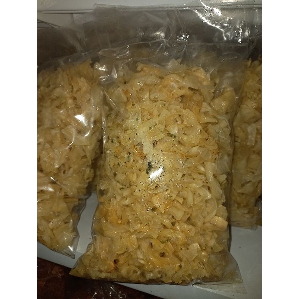 

keripik singkong daun jeruk tidak pedas 500gr