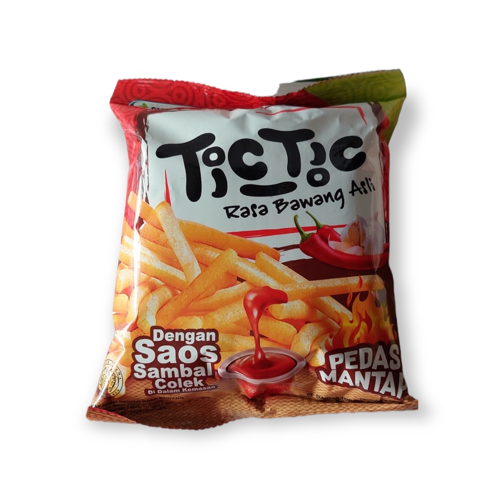 

Tic Tic Crunchy Stick Bawang Pedas @20gr isi 10pack