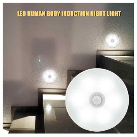 Lampu Bulat Sensor LED Lampu Lemari Sensor Gerak Human Body Induction