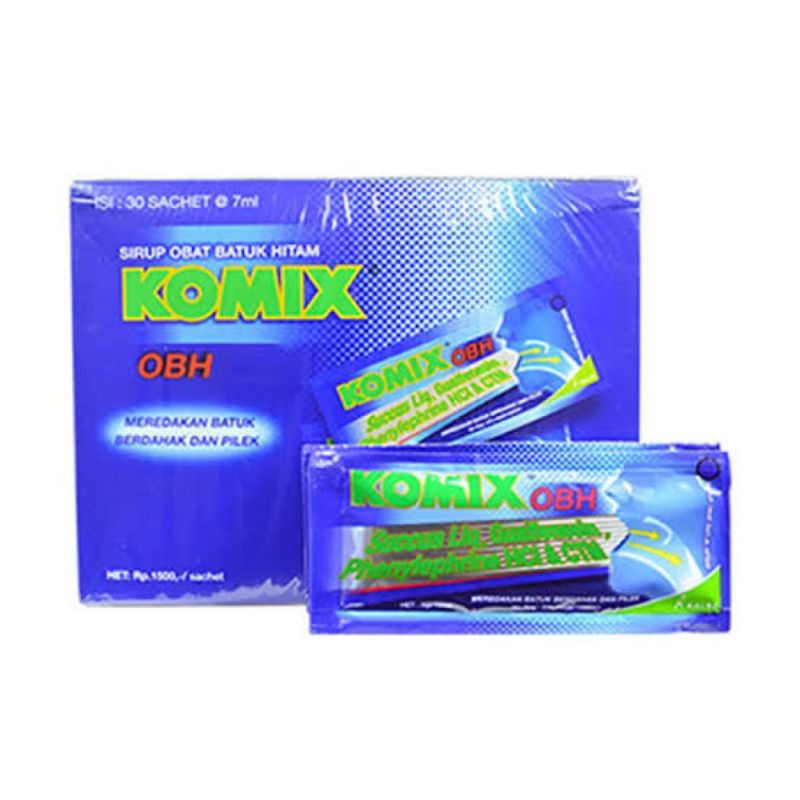 Komix Syrup [7ml x 30 Sachet] ORIGINAL-BPOM