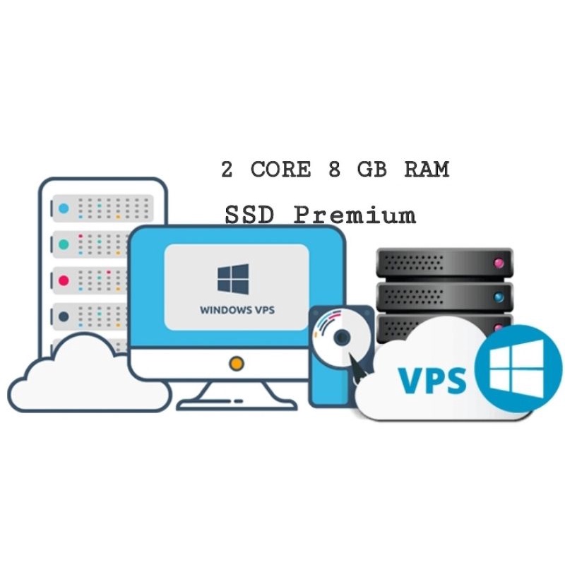 RDP / VPS Windows 4 Core 8 GB RAM