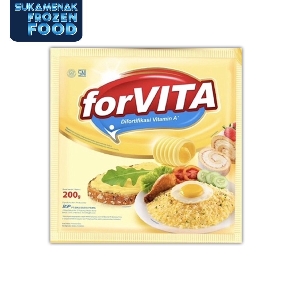 

FORVITA Margarin 200gr