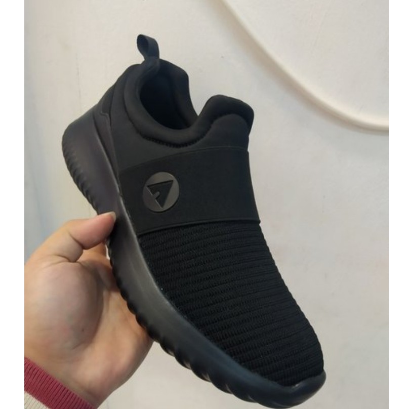 Sepatu Pria Airwalk Jaime Monoblack slip on