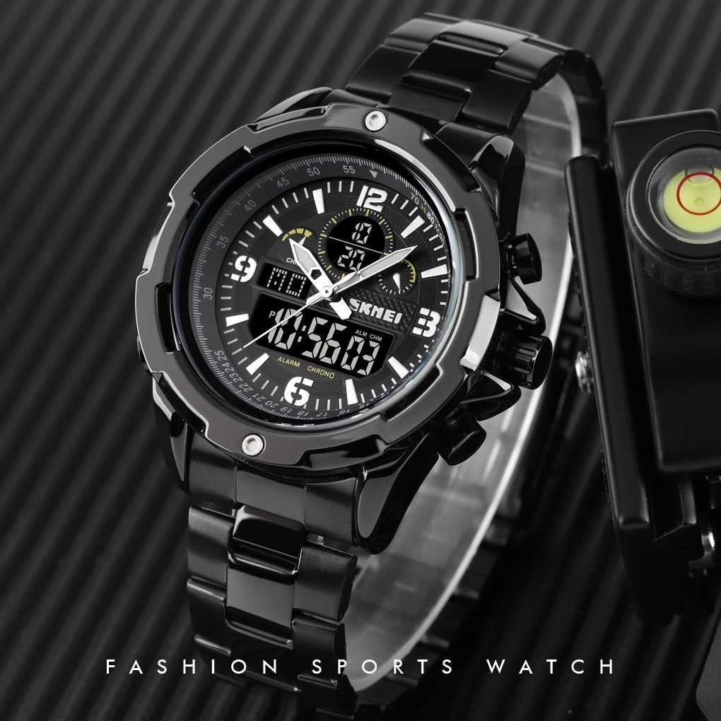 SKMEI 1499 Jam Tangan Mekanik Otomatis Digital Bahan Stainless Steel untuk Pria ORIGINAL