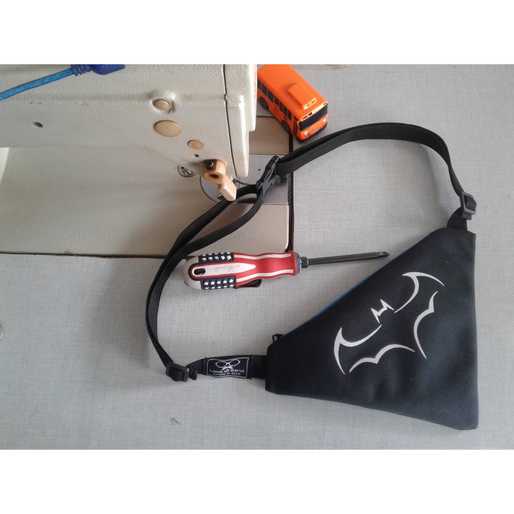 Waistbag Anak Waist Bag Pria Sablon Superman Batman