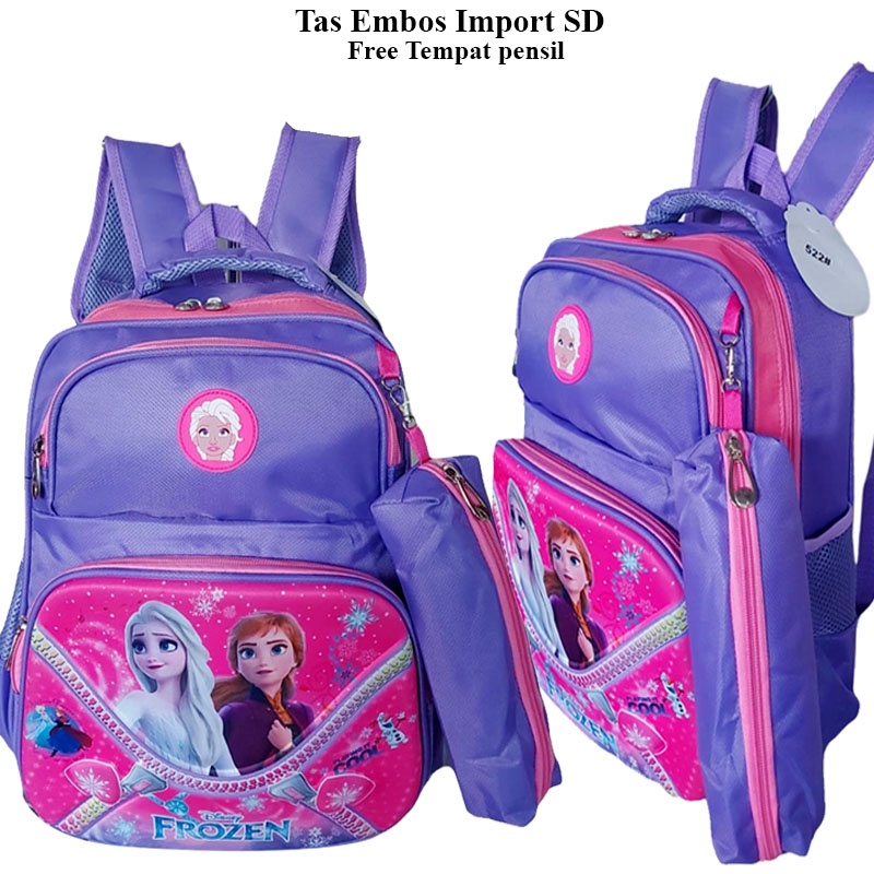 Tas Sekolah Anak SD Import free Tempat pensil