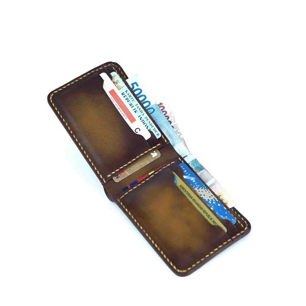 Jayuwan DMI Dompet Kulit Sapi Asli Signature Brush Off Exclusive Handmade