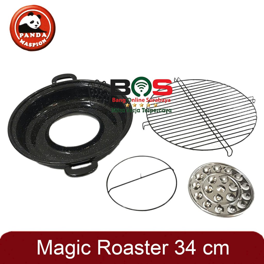 Magic Roaster Maspion Alat Pemanggang Panggangan Kompor 34 CM Maspion