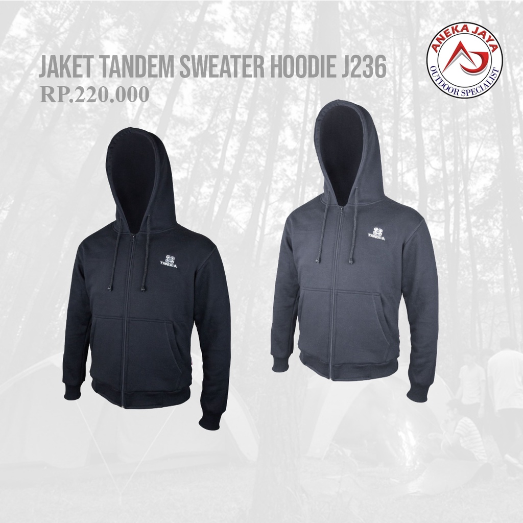 JAKET TANDEM SWEATER HOODIE J236