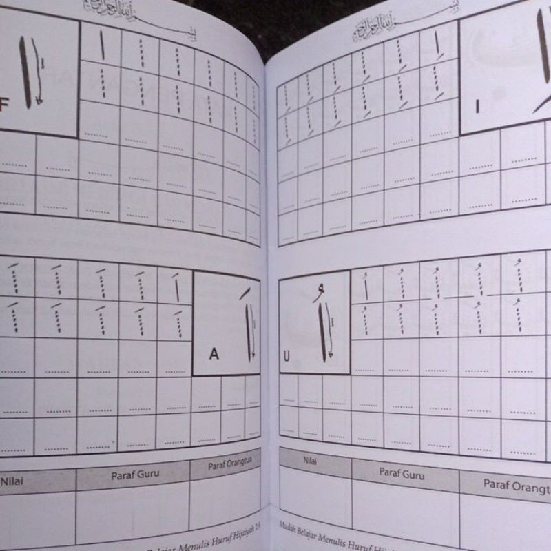 Buku Cara Cepat Belajar Menulis Huruf Hijaiyah 1a Untuk TK &amp; TPA