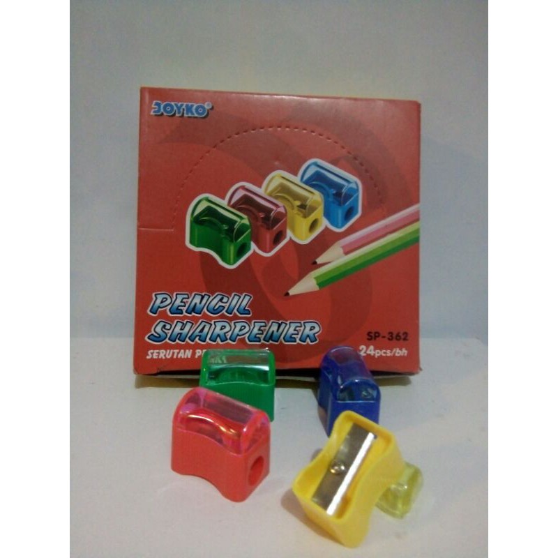 

serutan pensil 24 pcs /rautan/peruncing/pencil sharpener