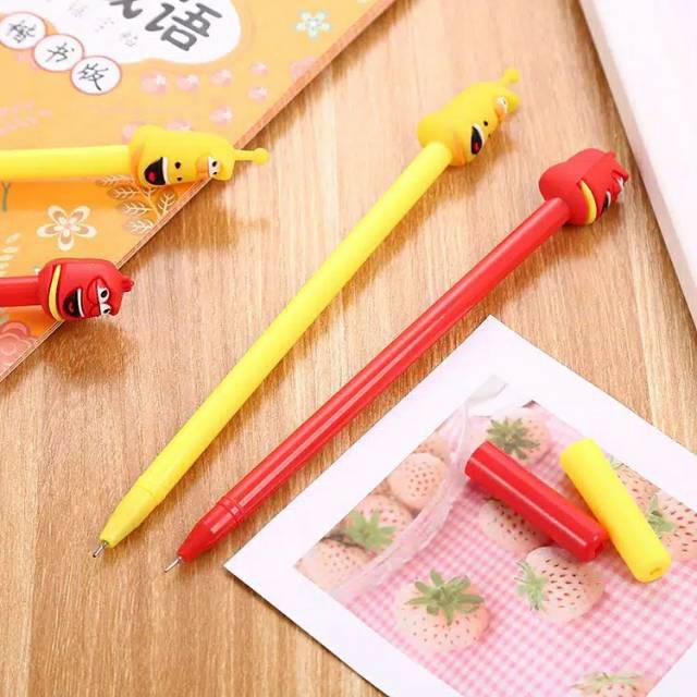 

Pen/ Pulpen pena Karakter Larva Lucu