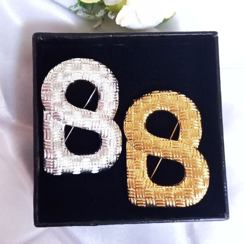 Bross Baju/Bros Huruf /brooch /Bros hijab Athar shop murah