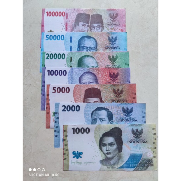 UANG MAINAN BARU UANG REPLIKA MODEL BARU