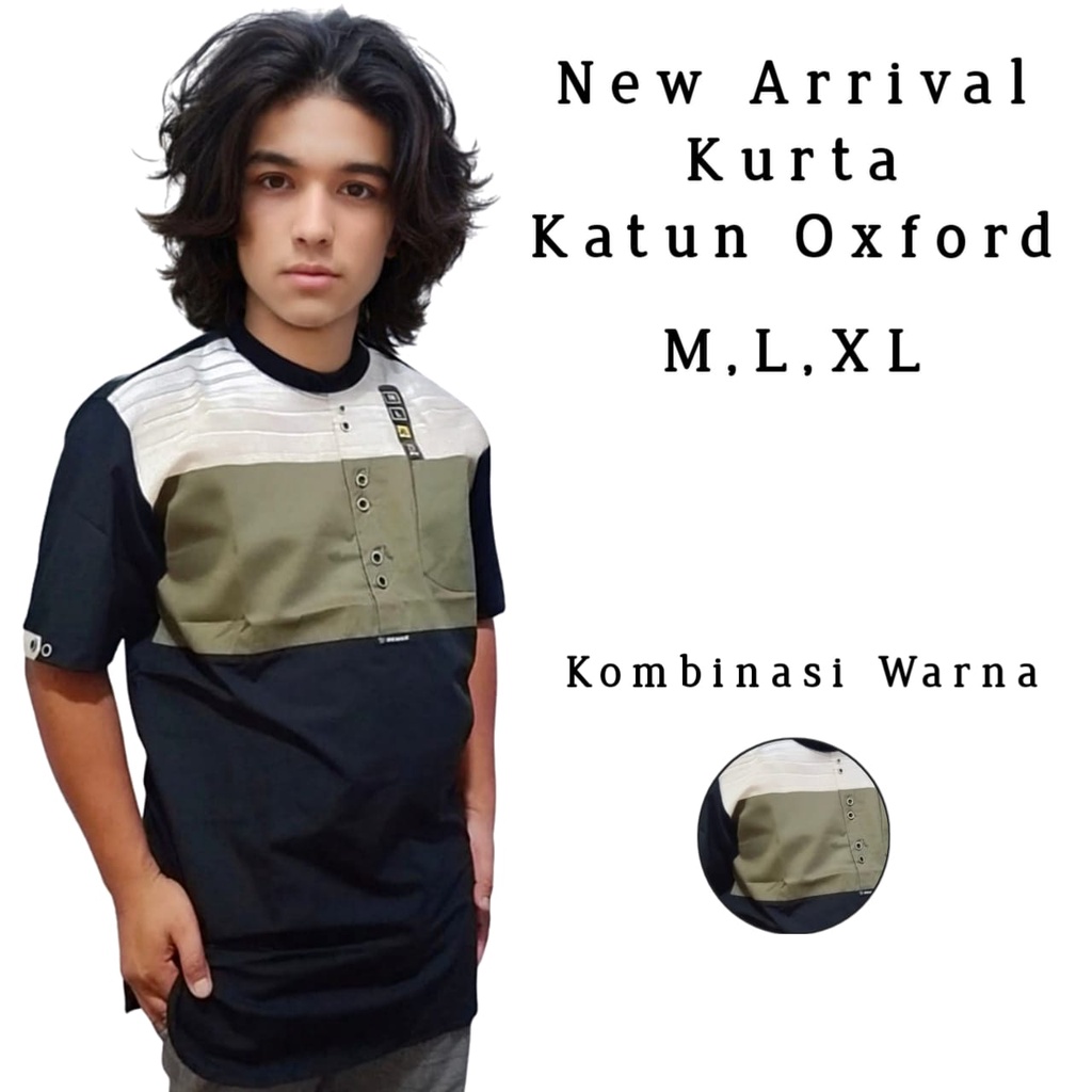 Baju Koko Kurta Premium Terbaru/Harga Grosir/Kameh