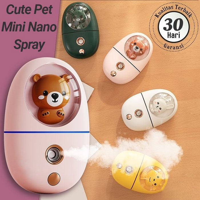 Cute Pet Nano Spray Wajah Portable Mini USB Mist Sprayer Pelembab Murah Perawatan Humidifier Diffuser Mainan Anak Laki Laki Anak Perempuan