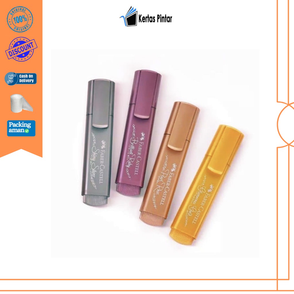 

TEXTLINER 46 METALIC STABILO FABER CASTELL METALIC