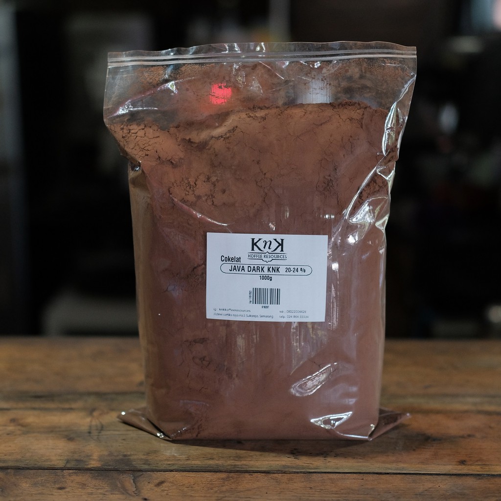 

Coklat Bubuk Murni Java Dark 1 Kg
